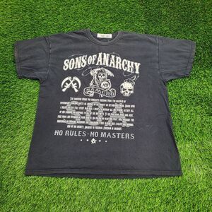 Sons-of-Anarchy TV-Shows Shirt XL 24x28 Black Grim-Reaper